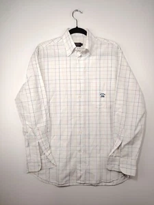 Paul Shark Yachting Herren Hemd Langarm gestreift Weiß Gr. 39 / A+ zustand - Picture 1 of 11