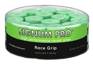 SIGNUM PRO Race Grip Green Overgrips Jar with 30 Texture + Tacky - Picture 1 of 1