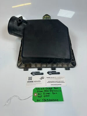 OEM 2003-2007 Dodge Ram  2500 3500 5.9L Cummins Air Filter Box Top 53032648AE — 第 1/4 张图片