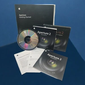 Apple Aperture 2 Photo Editing & Management Upgrade & Aperture Book UNTESTED - Picture 1 of 12