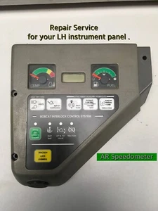 Bobcat Skid steer loader Left hand instrument panel ,#6689754………..REPAIR SERVICE - Picture 1 of 5
