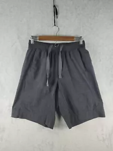 Lululemon Shorts Men Size Medium Workout T.H.E. Short Linerless 11" Dark Gray - Picture 1 of 11