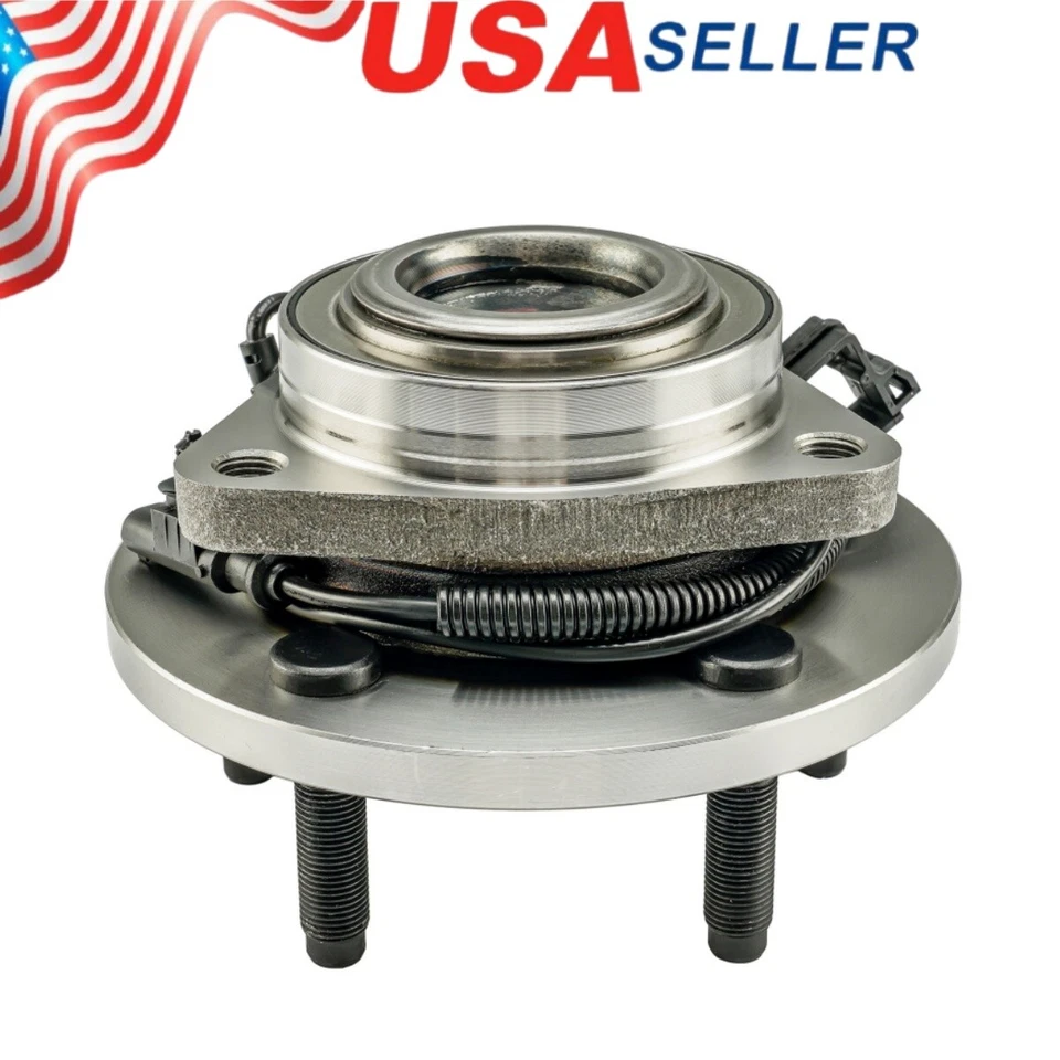 Cubo de rolamento de roda dianteira para 2005 2006 2007 2008 2009-11 Dodge Ram Dakota com ABS - Imagem 1 de 4