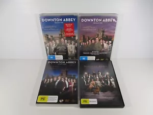 Downton Abbey Seasons 1 / 2 / 3 / The Movie DVD Bundle Region 4 PAL Maggie Smith - Picture 1 of 19