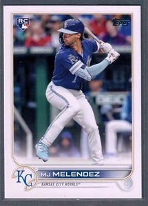 2022 Topps Update MJ Melendez Rookie Card #US223 Royals RC QTY - Picture 1 of 2