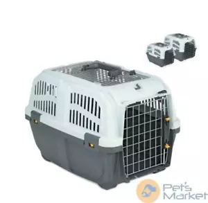 Trasportino skudo iata open 2 per cane gatto trasporto auto 55x36x35h - Foto 1 di 1