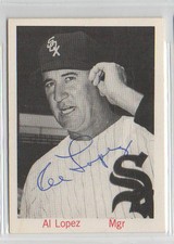 Al Lopez 1975 TCMA All Time Chicago White Sox signed auto autographed card
