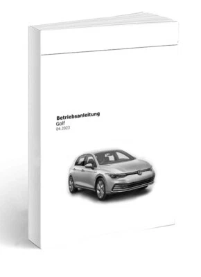 Volkswagen Golf 2019-2025 5 versiones manual de instrucciones alemán - Imagen 1 de 4