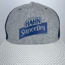 Hahn Superdry Snapback Hat Cap Super Dry Alcohol Beer Adjustable Grey Golf Brew