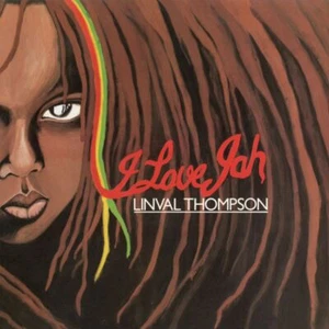 Linval Thompson(Red Vinyl LP)I Love Jah-Burning Sounds-BSRLP943R-UK-202-M/M - Picture 1 of 2