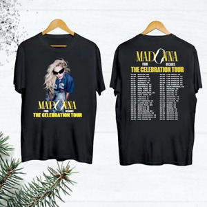 Madonna The Celebration 2024 T-shirt Madonna chemise cadeau pour fans musique S-5XL