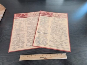 1941 & 1942 Biltmore Hotel Los Angeles California Oversized Menus - Picture 1 of 4