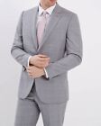 JAEGER Light Grey POW Plaid Check Modern Fit Suit UK36 EU46 C36 x W30 x L34 BNWT