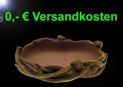 TOP Terrarium WASSERSCHALE FUTTERNAPF Gr.M Reptilien Trinkschale Napf Vögel - Bild 1 von 2