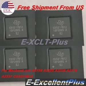 4PCS For Macbook pro A2159 A2289 A2338 A2179 A2337 CD3217B12 CD3217B12ACER Chips - Picture 1 of 5