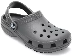 Crocs Infant Childrens Sandals Clogs Toddler Classic Slip On grey UK Size - Picture 1 of 5
