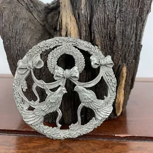 Pavos reales de peltre Rawcliffe de colección - Imagen 1 de 4