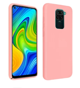 Coque Silicone TPU Couleur Rose Pour Xiaomi Redmi Note 9 Little Boutik® - Picture 1 of 1