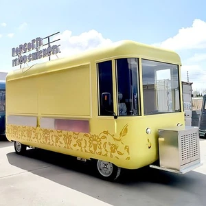 Concession Trailer BBQ Food Trailers Towable Fast Retail Food Truck Hot Dog - Picture 1 of 7
