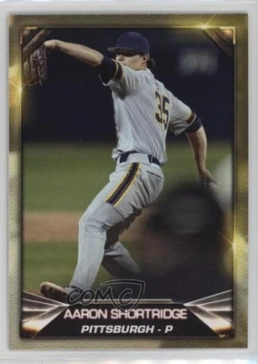 2019 Blowout Cards Test Issue Gold Aaron Shortridge #5 - Image 1 of 2