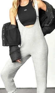 ALO Yoga Layback Jumpsuit Damen Grau Top Zustand Extra Small - Bild 1 von 6
