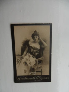 Ogden's Guinea Gold Base M actress card ML7 Labady - Picture 1 of 1