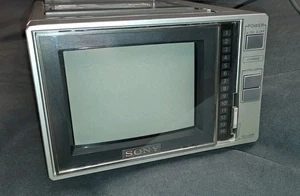 Sony Trinitron Colour TV KV-6000 BE Vintage Tragbares Gerät Fernseher AC-133 - Bild 1 von 16