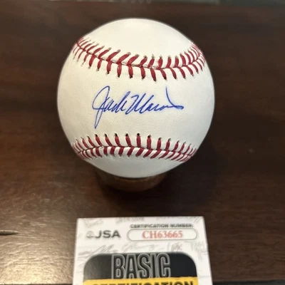 Jack Morris Signed New ROMLB Baseball   JSA CERT. - Image 1 of 4