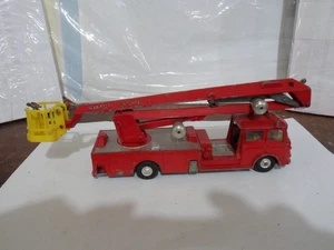 Corgi Major No.1127 Bedford Simon Snorkel Fire Engine Working Hoist Play worn - Picture 1 of 11