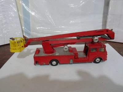 Corgi Major No.1127 Bedford Simon Snorkel Fire Engine Working Hoist Play worn - Image 1 of 4