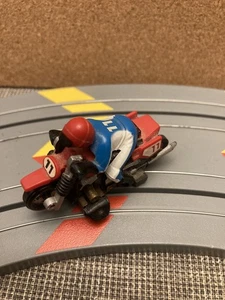 Vintage Tyco 1:64 Slot Car Dirt Bike / Motorbike - Rare Model Working See Pics - Picture 1 of 8