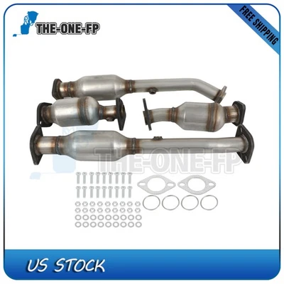 Juego de 4 convertidores catalíticos para Nissan Frontier V6 2006-2014 4,0 L 2007 2008 EPA Foto 1 de 4