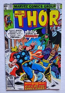 Thor #284 - 1979 Marvel Comics 1st Ereshkigel As Deviant, Celestials Origin!  - Bild 1 von 4