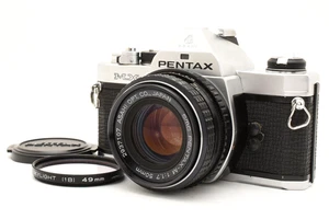 PENTAX MX Silver Film Camera PENTAX-M f/1.7 50mm Lens Japan 【Excellent】 - Picture 1 of 12