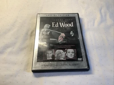 Ed Wood 1994 DVD New Johnny Depp Martin Landau Tim Burton Oscar Winning Biopic - Image 1 of 4