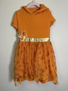 Pokémon Charizard Girls Dress Hooded Size M 8 Toole - Picture 1 of 4