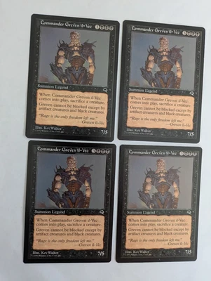 4 Commander Greven Il-Vec Tempest MTG NM Free shipping with tracking - Image 1 of 2