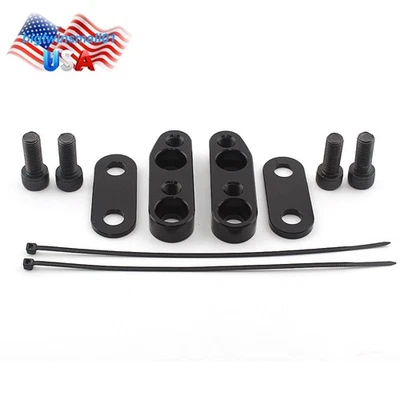 Adaptador elevador de manillar ajustable negro para Honda Goldwing 1800 GL1800 01-2017 Foto 1 de 4