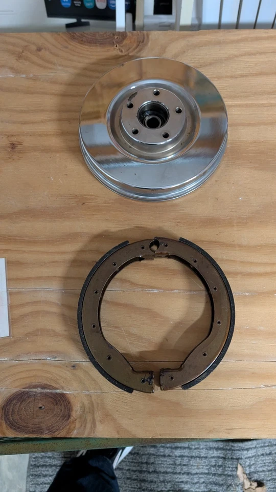 HARLEY DAVIDSON PALA PAN HEAD V DOBLE TAMBOR FRENO DELANTERO CON ZAPATAS Foto 1 de 4