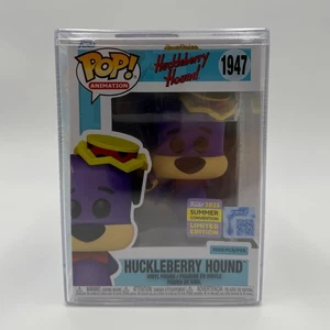 Funko Pop! HUCKLEBERRY HOUND PÚRPURA 2025 SDCC COMPARTIDO #1947 LE 1000 + PROTECTOR - Imagen 1 de 7