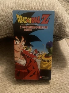 Dragon Ball Z - Z Warriors Prepare (uncut) VHS, 2000 Vintage Tape - Bild 1 von 4
