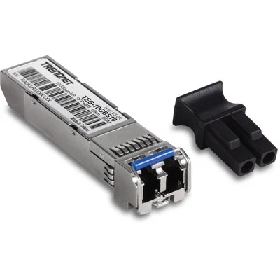 TRENDnet 10G SFP Single Mode LC Transceiver Module 10km Lifetime Support - Image 1 of 4