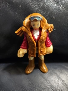 Fisher Price Imaginext Series 6 Amelia Earhart Female Pilot Airplane - 3 Inches - Picture 1 of 8