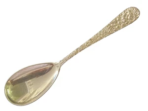 Stieff Rose or Stieff Princess Sterling Silver Sugar Spoon 6" Monogrammed 34g - Picture 1 of 13