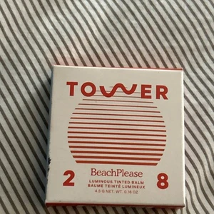 TOWER 28 BeachPlease Luminous Tinted Balm Blush - Golden Hour - 0.158oz New Auth - Picture 1 of 3
