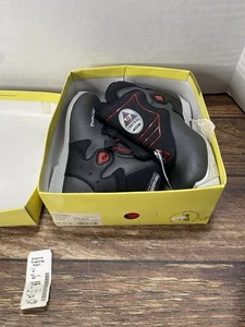 Fischer Stiefel Herren EU 43 SL Comfort RF Ski Schwarz Front Reißverschluss Komfort Knöchel Top - Bild 1 von 4