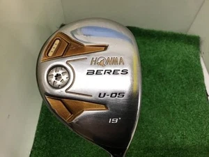Ladies HONMA GOLF BERES U-05 Hybrid Utility 19deg Flex-L 3S ARMRQ ∞ 39 With H/C - Picture 1 of 5