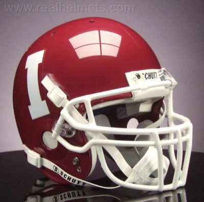INDIANA HOOSIERS NCAA Schutt XP Full Size AUTHENTIC Gameday Football Helmet - Image 1 of 4