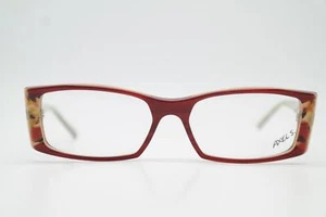Brille Axel S. BEVERLY 251 Rot Braun Mehrfarbig Eckig Brillengestell Neu - Picture 1 of 6