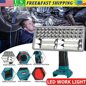 For Makita LED 18V DML812 Li-ion Cordless FlashLight Work Light 18 Volt 3 Modes - Picture 1 of 8